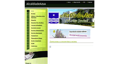 Desktop Screenshot of alcaldiadeazua.com